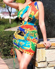 Sexy Cutout Mini Dress