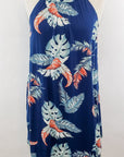 Plus Size Tropical Print Dress