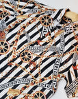 Chain Print Short Sleeve Shirt