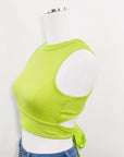 Basic Crop Top with Tie Back