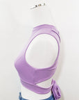 Basic Crop Top with Tie Back