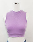 Basic Crop Top with Tie Back