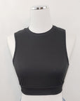 Basic Crop Top with Tie Back