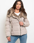 Mid Length Crepe Jacket