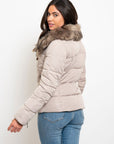 Mid Length Crepe Jacket