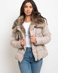 Mid Length Crepe Jacket