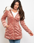 Velvet Reversible Quilted Jacket