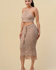 Crochet Skirt and Top Set