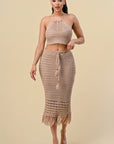 Crochet Skirt and Top Set