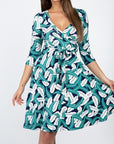 Fit and Flare Midi Dress