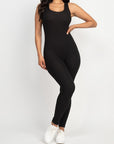 Scoop Neck Bodycon Jumpsuit