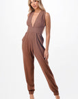 Convertible Halter Jumpsuit