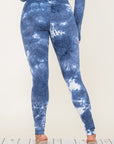 Acid Wash Workout Leggings