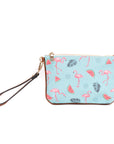 Patterned Wristlet Purse