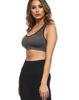 Cutout Back Sports Bra