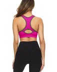 Cutout Back Sports Bra