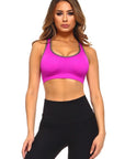 Cutout Back Sports Bra