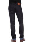 Dark Slim Straight Leg Jeans