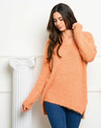 Women's Long Sleeve V-Neck Sweater