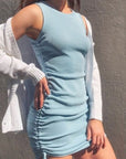 Ribbed Tank Dress