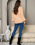 Women's Long Sleeve Turtleneck Tunic