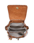 Multi Colored Boho Backpack