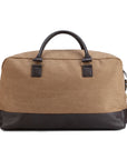 Two Tone Canvas Duffle Bag