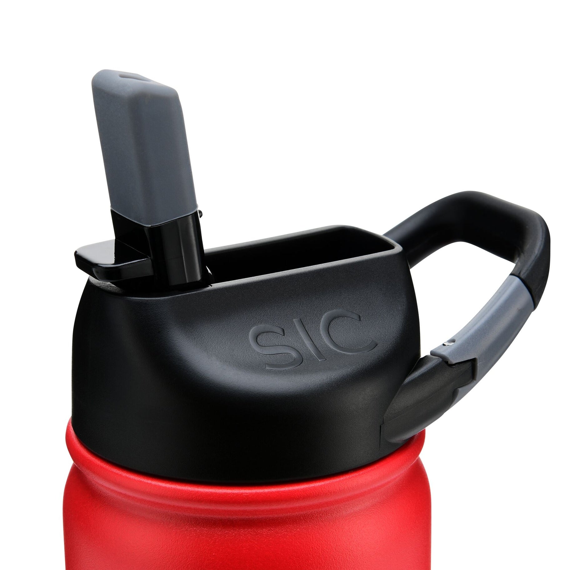 27 oz Matte Red SIC Stainless Steel Water Bottle