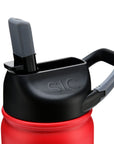27 oz Matte Red SIC Stainless Steel Water Bottle