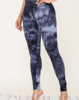 Acid Wash Workout Leggings