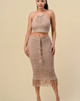 Crochet Skirt and Top Set