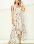High-Low Midi Dress