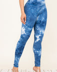 Acid Wash Workout Leggings