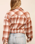 Plaid Crop Jacket