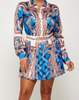 Blouse and Skirt Set