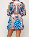 Blouse and Skirt Set