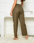 Women's Ruched Waist Pants