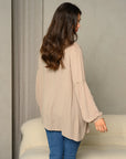 Women's Long Sleeve V-Neck Tunic