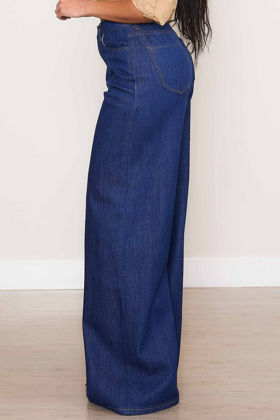 Indigo Wide Leg Jeans – Dominique Nicole Boutique