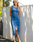 Denim Midi Dress