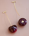 Cherry Drop Earrings