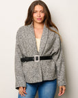 Women's Belted Jacket