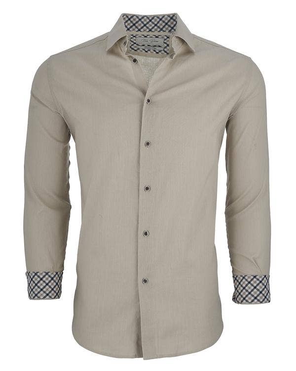 Men&#39;s Long Sleeve Button Down Shirt