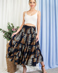 Tropical Print Dress/Skirt