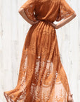 Lacey Belted Maxi Dress