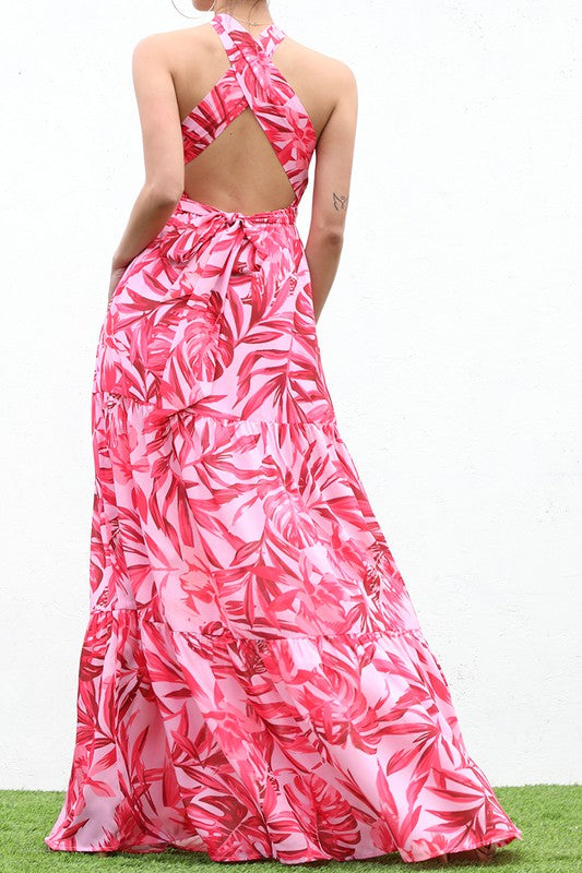 Multi-Way Floral Maxi Dress