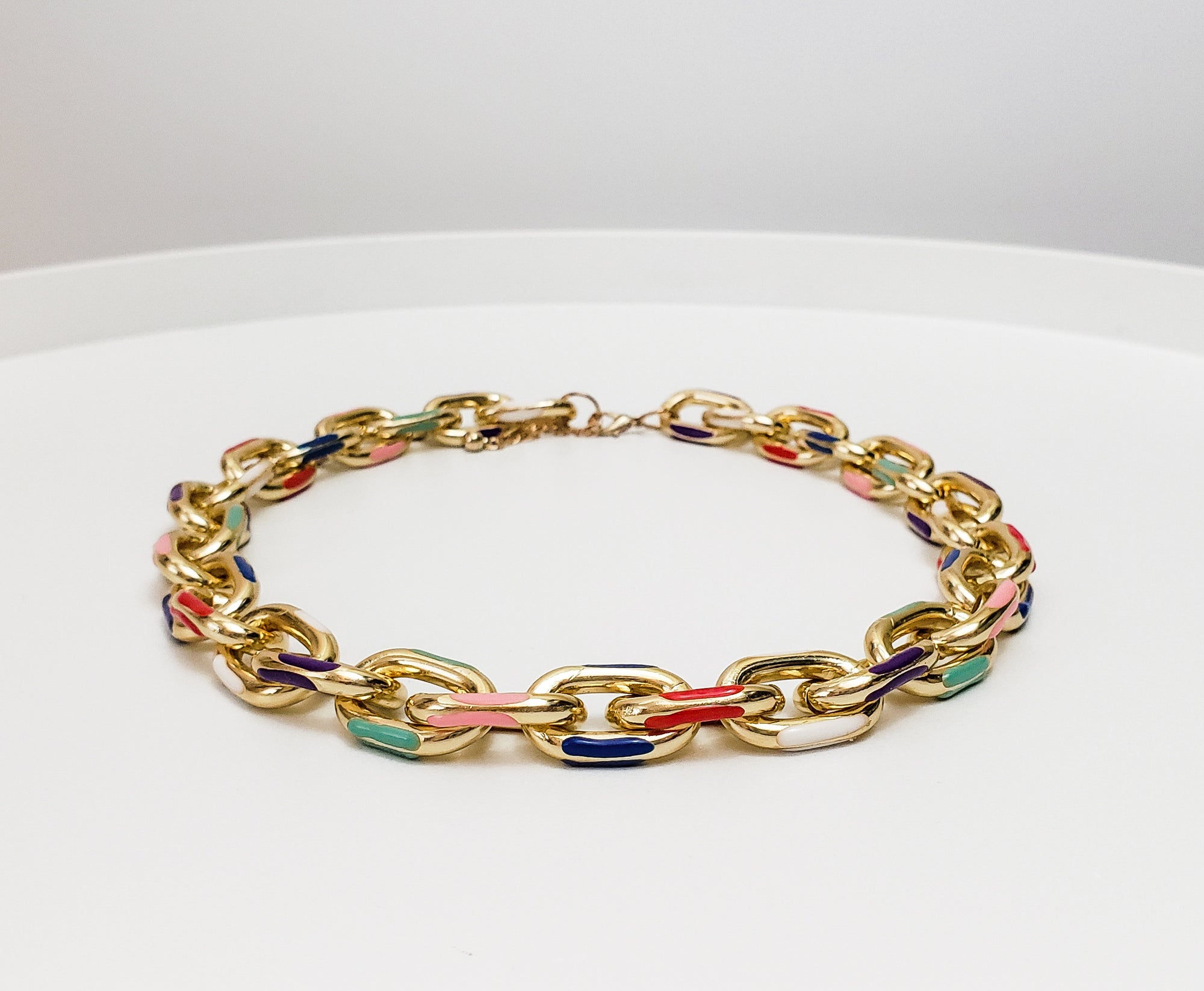 Multi Colored Chain – Dominique Nicole Boutique