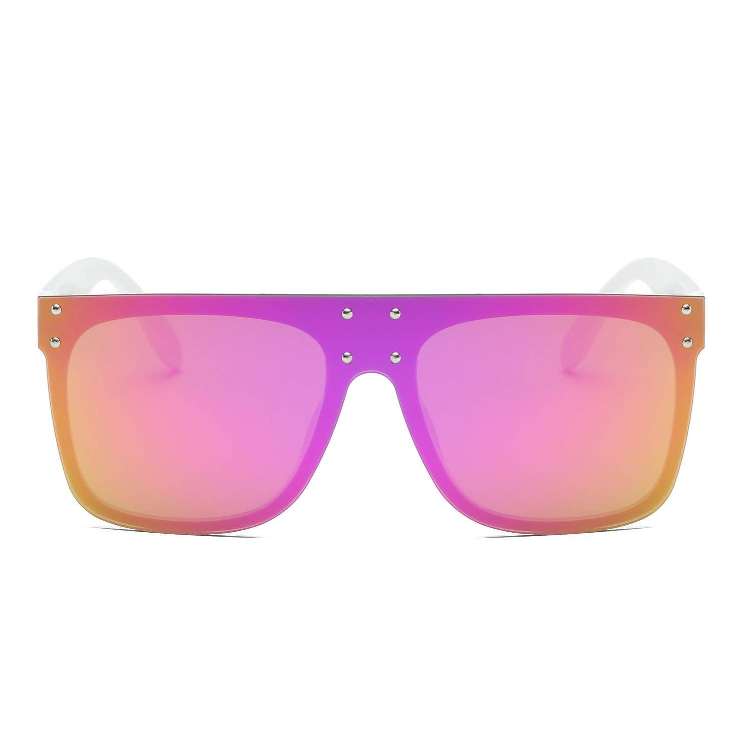 Retro Flat Top Sunglasses