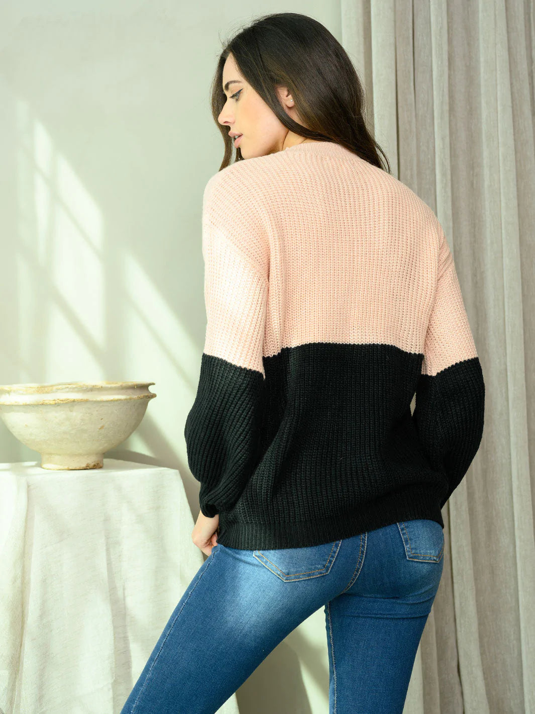 Women&#39;s Colorblock Sweater