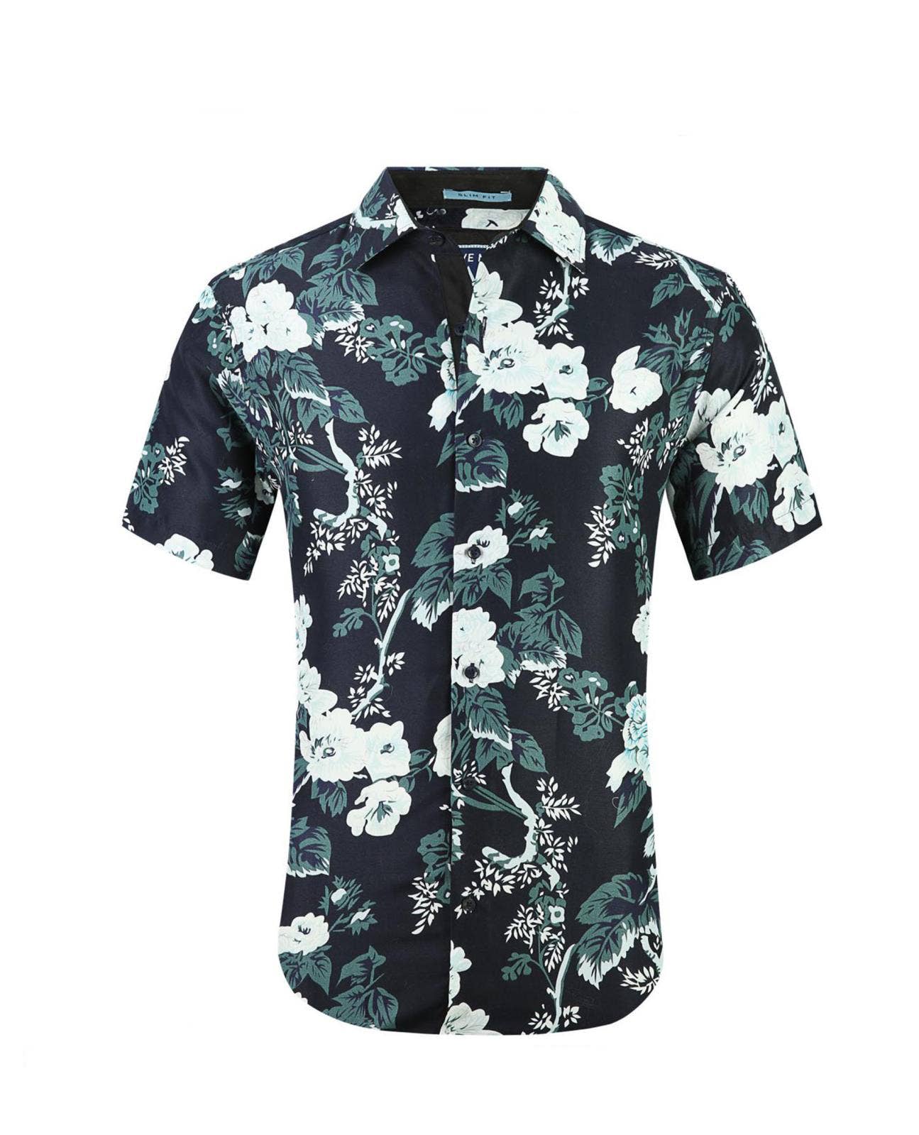 Men&#39;s Floral Print Shirt